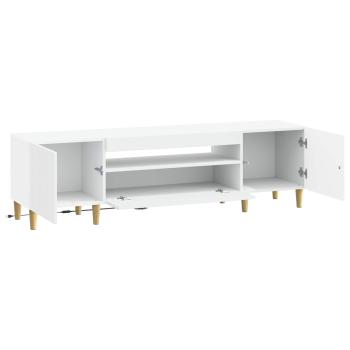 LED-TV-Schrank ARNHEM 153 x 35 x 43 cm Weiß Holzwerkstoff
