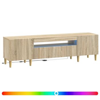 LED-TV-Schrank ARNHEM 153 x 35 x 43 cm Sonoma-Eiche