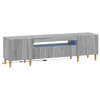 LED-TV-Schrank ARNHEM 153 x 35 x 43 cm Sonoma-Grau