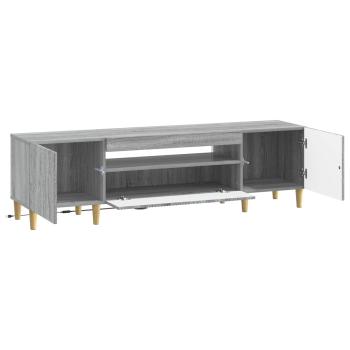LED-TV-Schrank ARNHEM 153 x 35 x 43 cm Sonoma-Grau