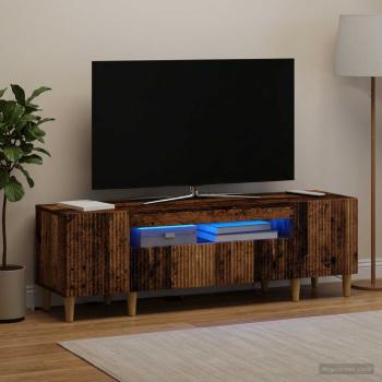 LED-TV-Schrank ARNHEM 153 x 35 x 43 cm Altholz Holzwerkstoff