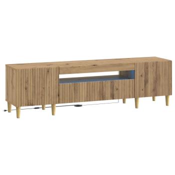LED-TV-Schrank ARNHEM 153 x 35 x 43 cm Artisan-Eiche