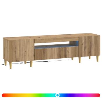 LED-TV-Schrank ARNHEM 153 x 35 x 43 cm Artisan-Eiche