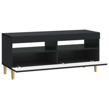 LED-TV-Schrank ARNHEM 100 x 35 x 43 cm Schwarz Holzwerkstoff