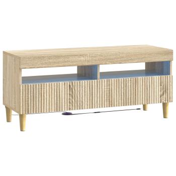 LED-TV-Schrank ARNHEM 100 x 35 x 43 cm Sonoma-Eiche