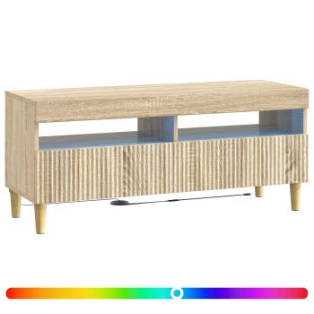 LED-TV-Schrank ARNHEM 100 x 35 x 43 cm Sonoma-Eiche