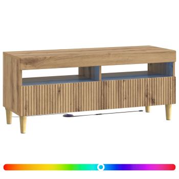LED-TV-Schrank ARNHEM 100 x 35 x 43 cm Artisan-Eiche