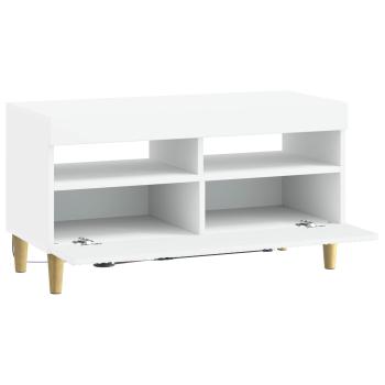 LED-TV-Schrank ARNHEM 81 x 35 x 43 cm Weiß Holzwerkstoff