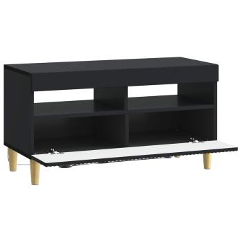 LED-TV-Schrank ARNHEM 81 x 35 x 43 cm Schwarz Holzwerkstoff
