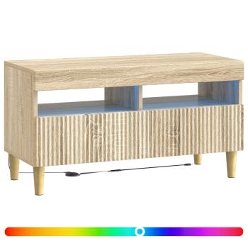 LED-TV-Schrank ARNHEM 81 x 35 x 43 cm Sonoma-Eiche