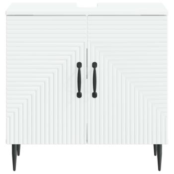 Waschbeckenschrank HAARLEM Weiß 59,5 x 31,5 x 59 cm