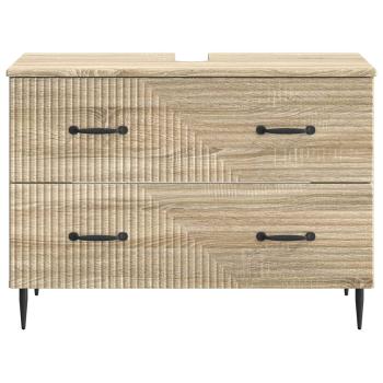 Waschbeckenschrank HAARLEM Sonoma-Eiche 82 x 41 x 58,5 cm