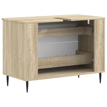 Waschbeckenschrank HAARLEM Sonoma-Eiche 82 x 41 x 58,5 cm
