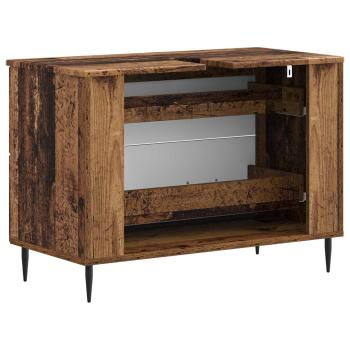 Waschbeckenschrank HAARLEM Altholz 82 x 41 x 58,5 cm