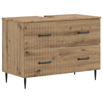 Waschbeckenschrank HAARLEM Artisan-Eiche 82 x 41 x 58,5 cm