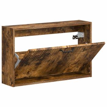 Wandmontierter Schuhschrank HAARLEM 71 x 17 x 43 cm