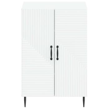 Schuhschrank HAARLEM 59,5 x 39,5 x 89,5 cm Holzwerkstoff Weiß