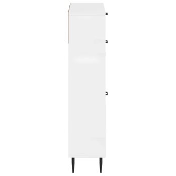 Schuhschrank HAARLEM 78 x 24 x 103 cm Holzwerkstoff