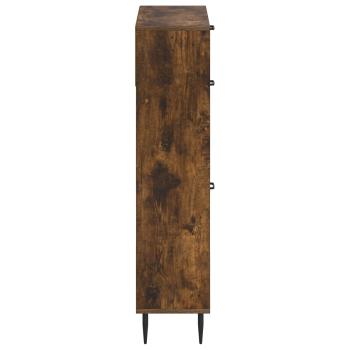 Schuhschrank HAARLEM 78 x 24 x 103 cm Holzwerkstoff