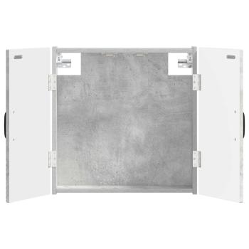 Dartboard Schrank HAARLEM Betongrau 52,5 x 10,5 x 53,5 cm