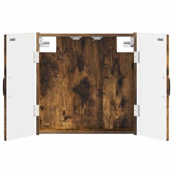 Dartboard Schrank HAARLEM Raucheiche 52,5 x 10,5 x 53,5 cm