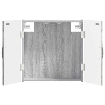 Dartboard Schrank HAARLEM Sonoma-Grau 52,5 x 10,5 x 53,5 cm