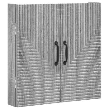 Dartboard Schrank HAARLEM Sonoma-Grau 52,5 x 10,5 x 53,5 cm