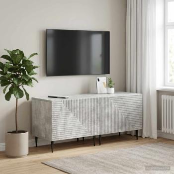 ARDEBO.de - TV-Schrank Betongrau Holzwerkstoff
