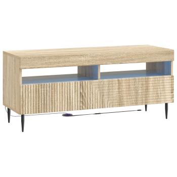 LED-TV-Schrank HAARLEM 100 x 35 x 43 cm Sonoma-Eiche