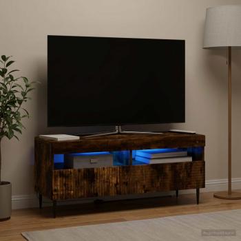 LED-TV-Schrank HAARLEM 100 x 35 x 43 cm Raucheiche