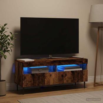 LED-TV-Schrank Altholz Holzwerkstoff