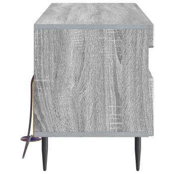 LED-TV-Schrank Sonoma-Grau Holzwerkstoff