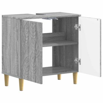 Waschbeckenschrank DELFT Sonoma-Grau 59,5 x 31,5 x 59 cm