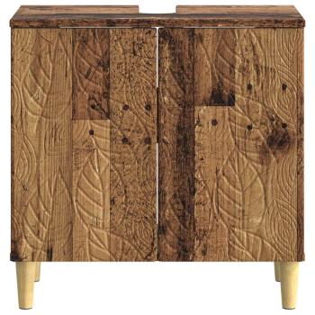 Waschbeckenschrank DELFT Altholz 59,5 x 31,5 x 59 cm
