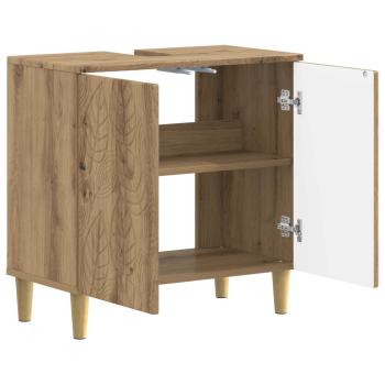Waschbeckenschrank DELFT Artisan-Eiche 59,5 x 31,5 x 59 cm