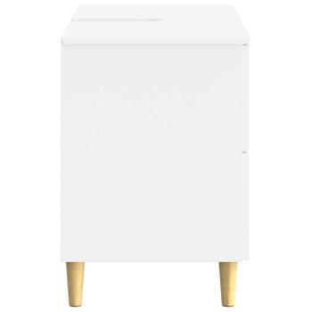 Waschbeckenschrank DELFT Weiß 82 x 41 x 59 cm Holzwerkstoff