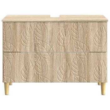 Waschbeckenschrank DELFT Sonoma-Eiche 82 x 41 x 59 cm