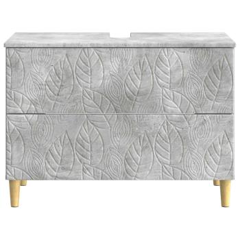 Waschbeckenschrank DELFT Betongrau 82 x 41 x 59 cm