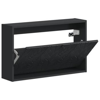 Wandmontierter Schuhschrank DELFT 71 x 17 x 43 cm Holzwerkstoff