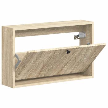 Wandmontierter Schuhschrank DELFT 71 x 17 x 43 cm Holzwerkstoff