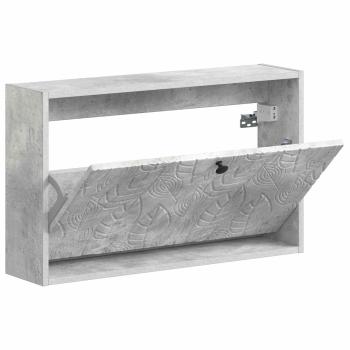 Wandmontierter Schuhschrank DELFT 71 x 17 x 43 cm Holzwerkstoff