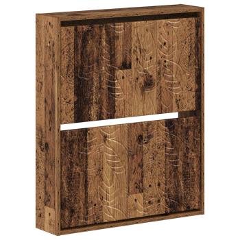 Wandmontierter Schuhschrank DELFT 71 x 17 x 86 cm Holzwerkstoff