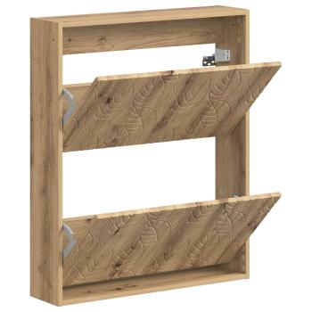 Wandmontierter Schuhschrank DELFT 71 x 17 x 86 cm Holzwerkstoff