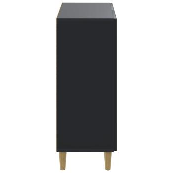 Schuhschrank DELFT 59,5 x 39,5 x 90 cm Holzwerkstoff Schwarz