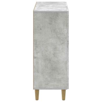 Schuhschrank DELFT 59,5 x 39,5 x 90 cm Holzwerkstoff Betongrau