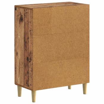 Schuhschrank DELFT 59,5 x 39,5 x 90 cm Holzwerkstoff Altholz