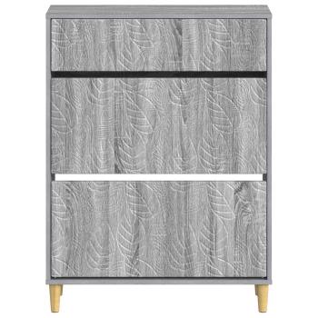 Schuhschrank DELFT 78 x 24 x 103 cm Holzwerkstoff Sonoma-Grau