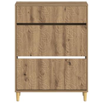 Schuhschrank DELFT 78 x 24 x 103 cm Holzwerkstoff Artisan-Eiche