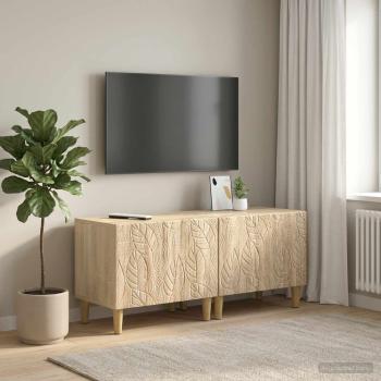 ARDEBO.de - TV-Schrank Sonoma-Eiche Holzwerkstoff