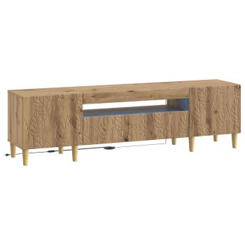 LED-TV-Schrank DELFT 153 x 35 x 43 cm Artisan-Eiche